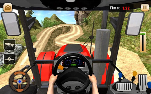 Real Tractor Drive Cargo 3D: New tractor game 2020图片5