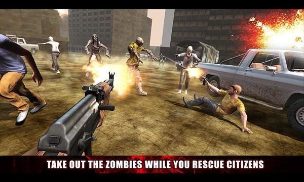 City Survival Shooter- Zombie Breakout Battle图片4