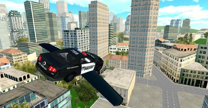 Flying Police Car Simulator图片1