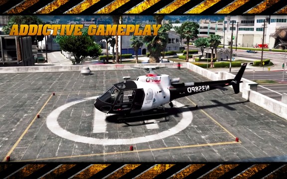 Police Helicopter : Crime City Cop Simulator Game图片3