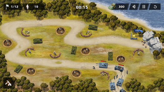 WWII Defense: RTS Army TD game图片5