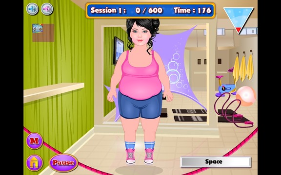 Fat To Slim Fitness Girl Game图片4