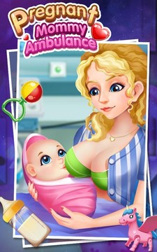 怀孕妈妈救护车 - 外科医生模拟免费游戏图片2