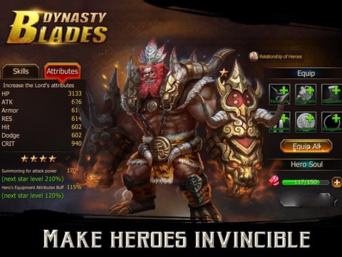 Dynasty Blades: Warriors MMO图片11