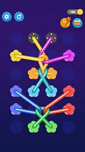 Tangled Line 3D: Knot Twisted图片3