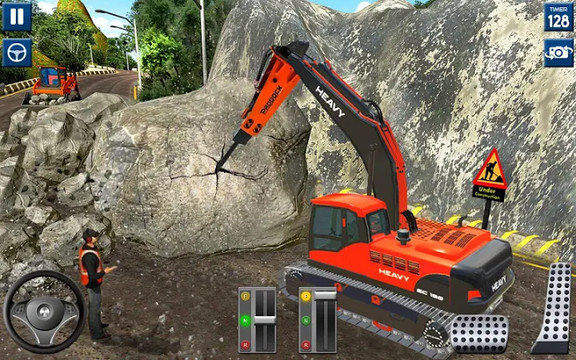重 挖掘机 模拟器 2020年： 3D 挖掘机 游戏图片3