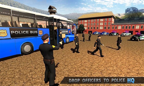 越野警察美国卡车运输模拟器图片1