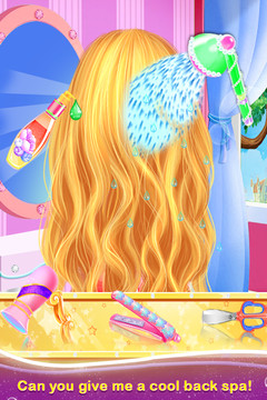 时尚辫子发型沙龙2 - 女孩游戏图片2