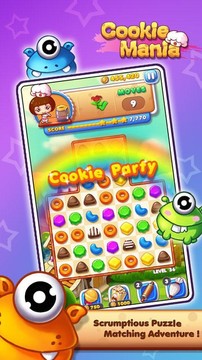 Cookie Mania - Sweet Game图片2