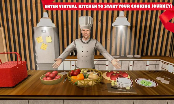 真正的烹饪游戏的3D虚拟厨房厨师图片3