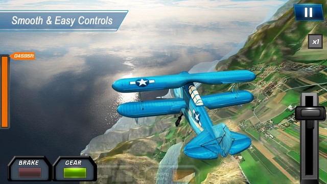 Airplane Flight Simulator 3d : Real Plane Driving图片1