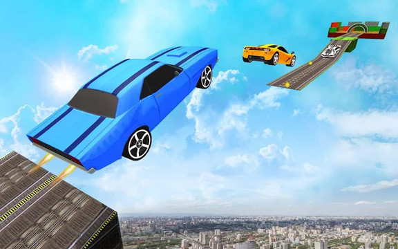 Impossible Stunts Car Racing Track: New Games 2019图片1