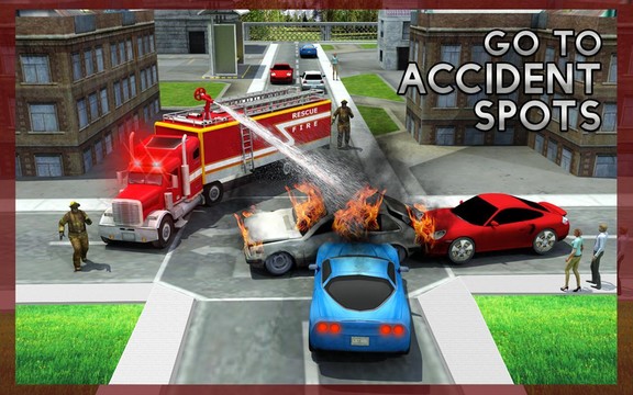 消防救援卡车模拟3D Firefighter Truck图片12