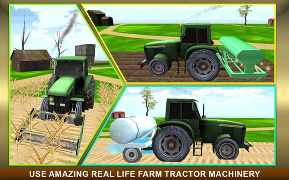 真正的农用拖拉机仿真3D图片2