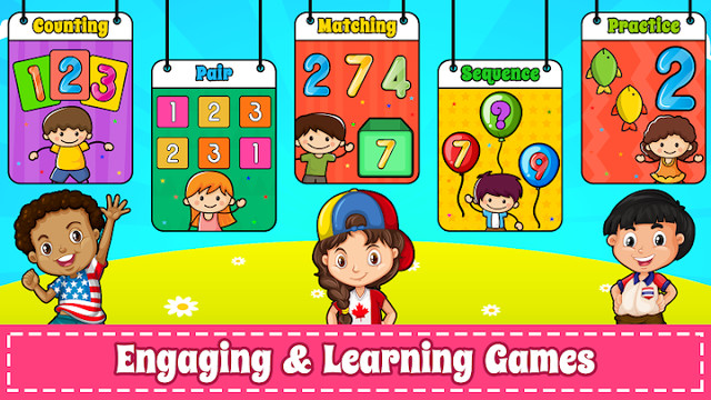 为孩子们学习数字 -  123计数游戏图片3