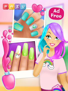 Girls Nail Salon - Manicure games for kids图片3