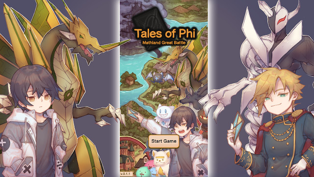 Tales of Phi: Math land Great Battle (Monster RPG)图片1