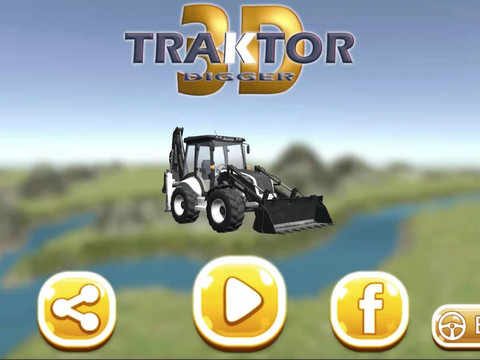 Traktor Digger 3D图片3