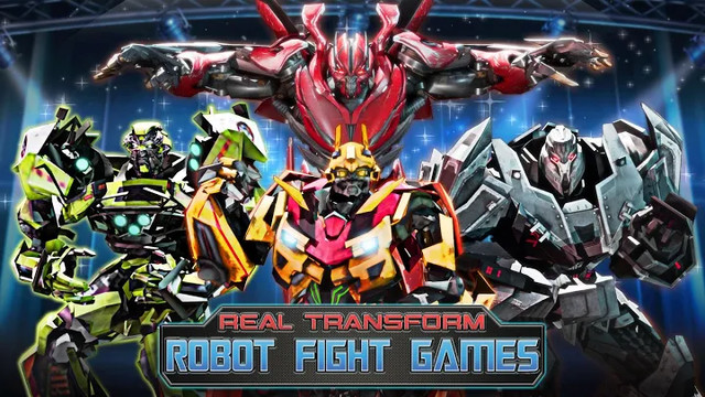 Robot Fighting Games: Real Transform Ring Fight 3D图片3