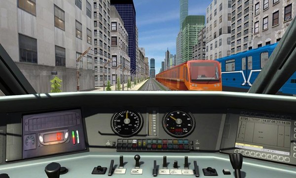 驾驶地铁列车辛3D图片4