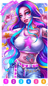 Tattoo Coloring games图片1