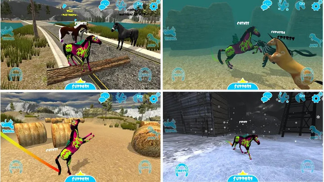 Hill Cliff Horse - Online Ragdoll Physics（测试版）图片5