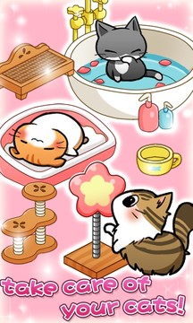 Cat Room - Cute Cat Games图片4