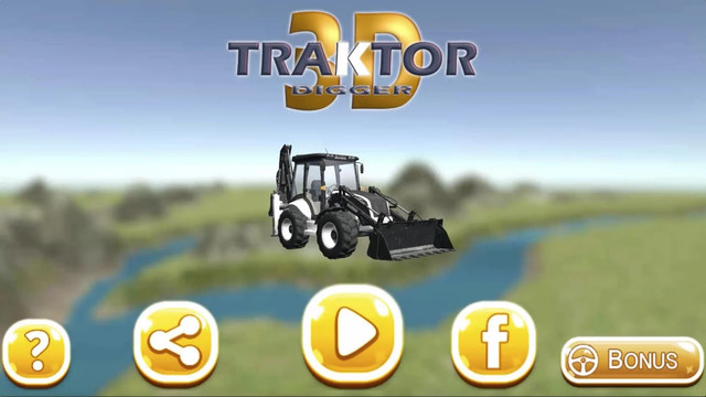 Traktor Digger 3D图片2