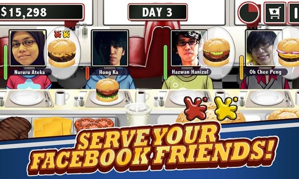 趣味汉堡美食角色扮演游戏儿童版图片1