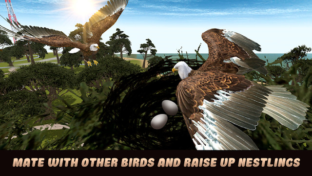 City Bird Eagle Simulator 3D图片1