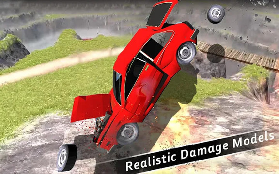 Car Crash Test Simulator 3d: Leap of Death图片1