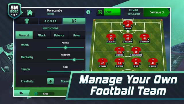 Soccer Manager 2020 - Top Football Management Game图片4