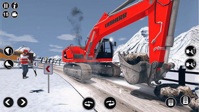 Snow Excavator Simulator Games图片6