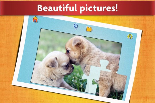 儿童可爱的小狗拼图 - Kids Puzzles ?图片4