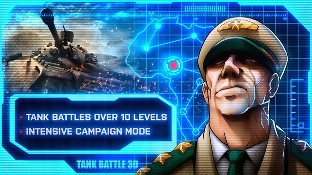 Tank Battle 3D: Desert Titans图片3