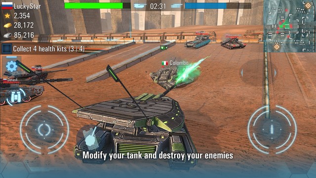 Future Tanks:Tank Shooter Game图片2