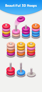 Color Sort 3D — Hoop Stack图片5