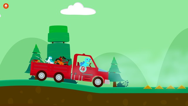 恐龙卡车 - 儿童汽车模拟游戏图片12