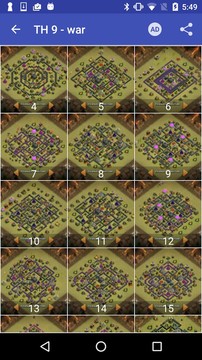Maps of Coc TH9图片2