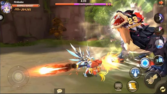 Blade & Wings: Fantasy 3D Anime MMO Action RPG图片7