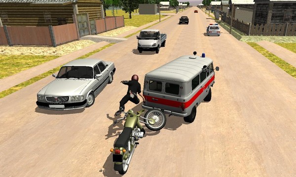 Russian Moto Traffic Rider 3D图片6