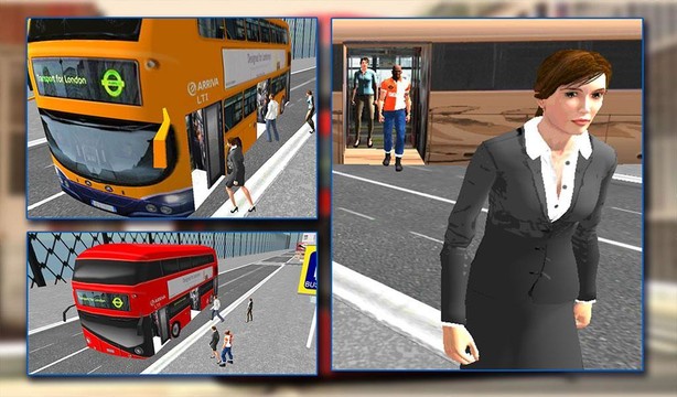 城市公交车司机3D模拟器图片1