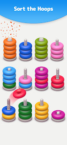 Color Sort 3D — Hoop Stack图片1