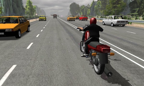 Russian Moto Traffic Rider 3D图片1