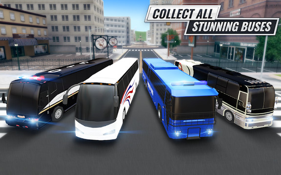 终极公交车驾驶游戏 - 3D巴士汽车模拟器2020图片5