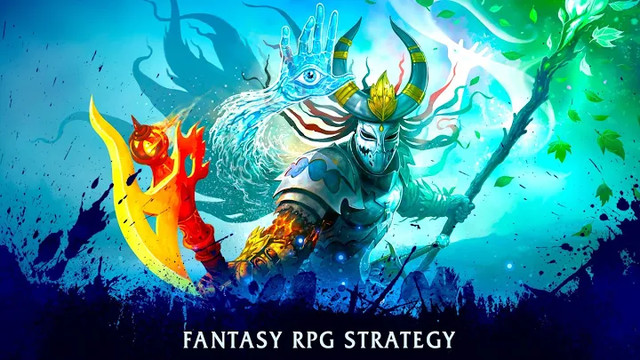 Heroes of War Magic－Turn Based RPG & Strategy game图片3