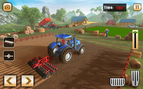 Real Tractor Drive Cargo 3D: New tractor game 2020图片4