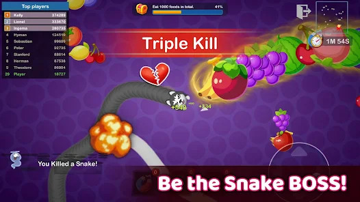 Snake Merge: idle&io zone game图片4