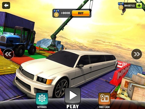 不可能的豪华轿车驾驶模拟器游戏轨道图片4