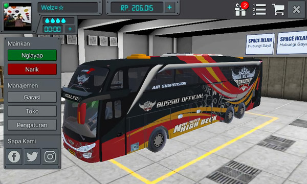 livery Bus Simulator Indonesia (BUSSID)图片1